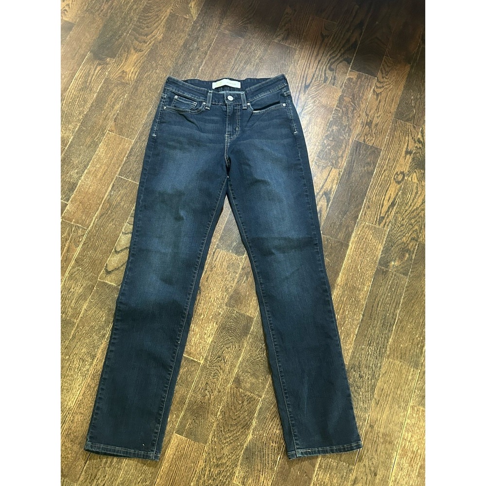 Levi strauss Signature Gold Mid Rise Straight Leg- Women's- 6m (28x32)‎